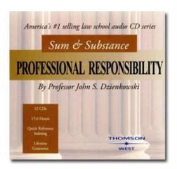 Professional Responsibility Audio Series CD 11 Track 12 State Discipline Systems and Regulation of L